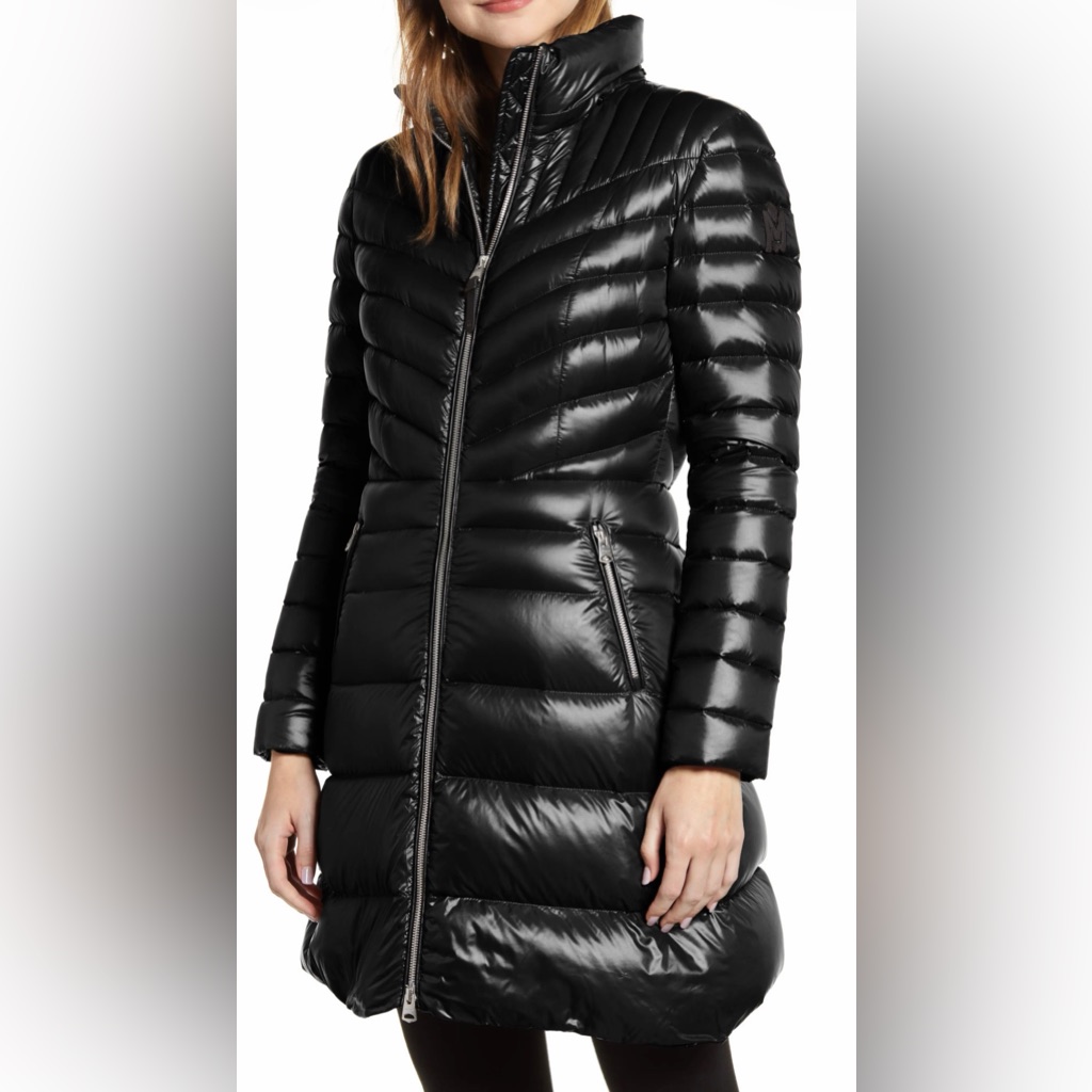 Mackage Black Puffer Coat - Lara